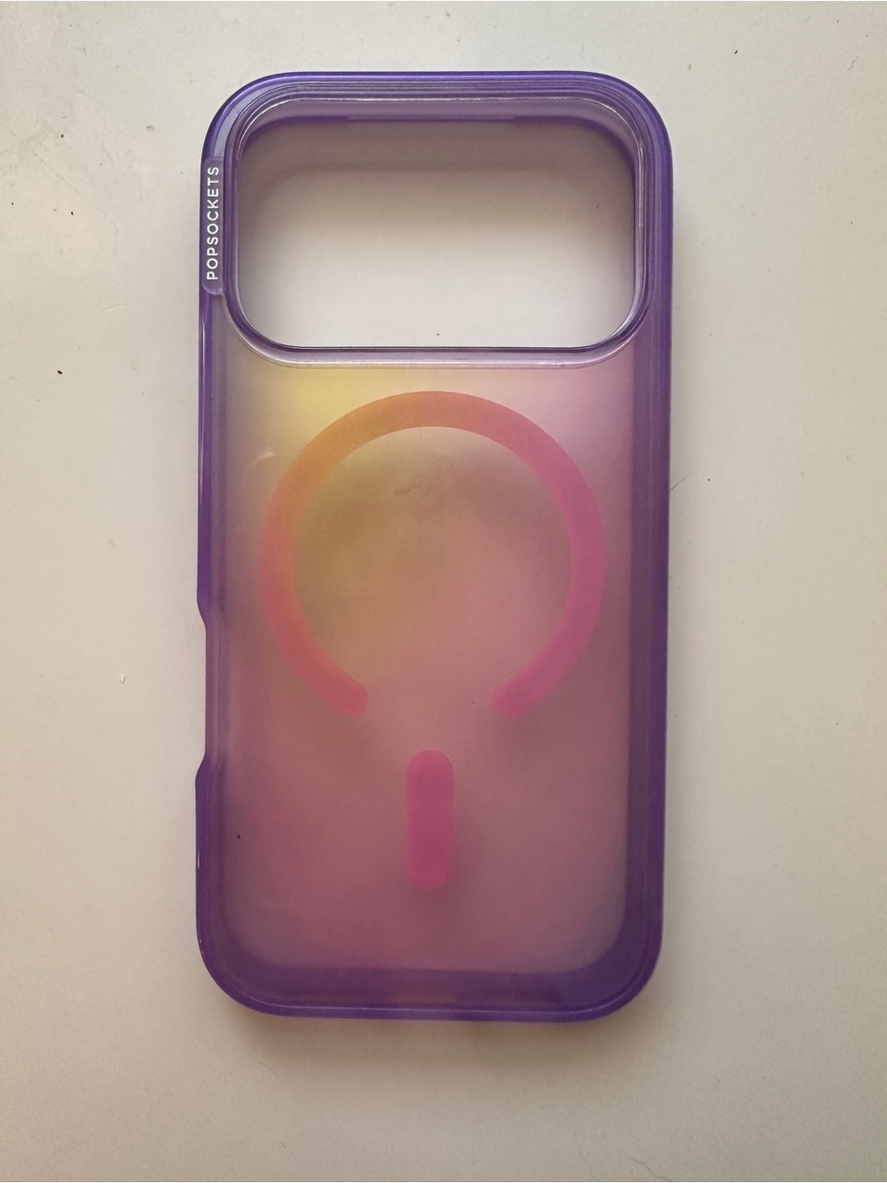 New PopSocket iPhone 17 Pro Aura Purple Gradient MagSafe Phone Case